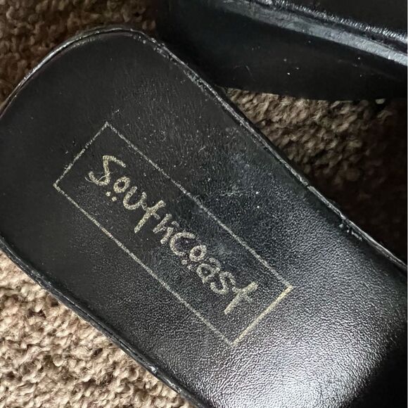 RARE Sequin Italian chunky colorful sandals Size 8.5 iUS / 39 EU GUC - Picture 14 of 16